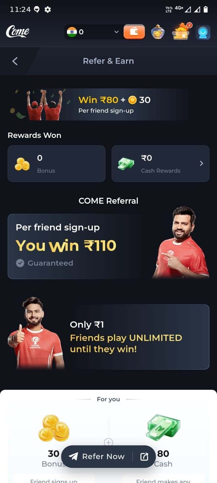 come app